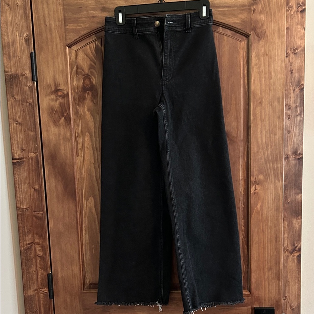 Billabong Women's Wide Leg Black Jeans